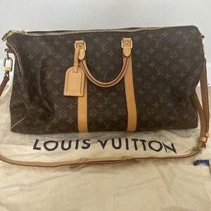 Louis Vuitton duffle bag